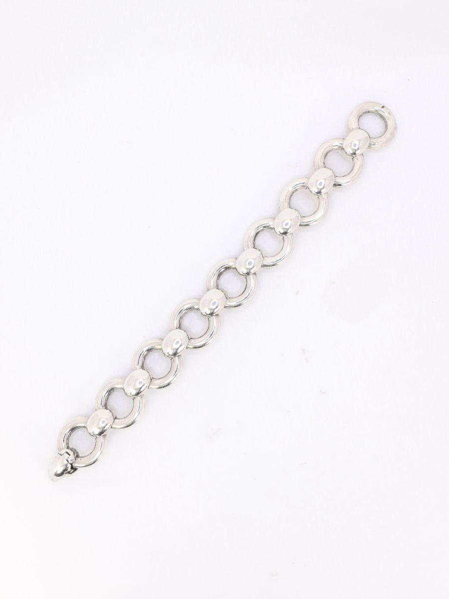 HERMES Bracelet argent vintage Frontail Published-photo-6