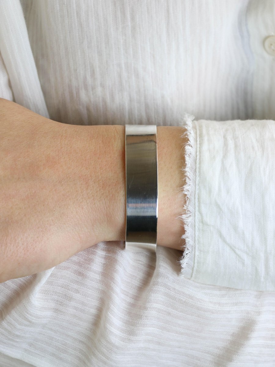 Dinh Van Vintage Square Bangle Bracelet-photo-2