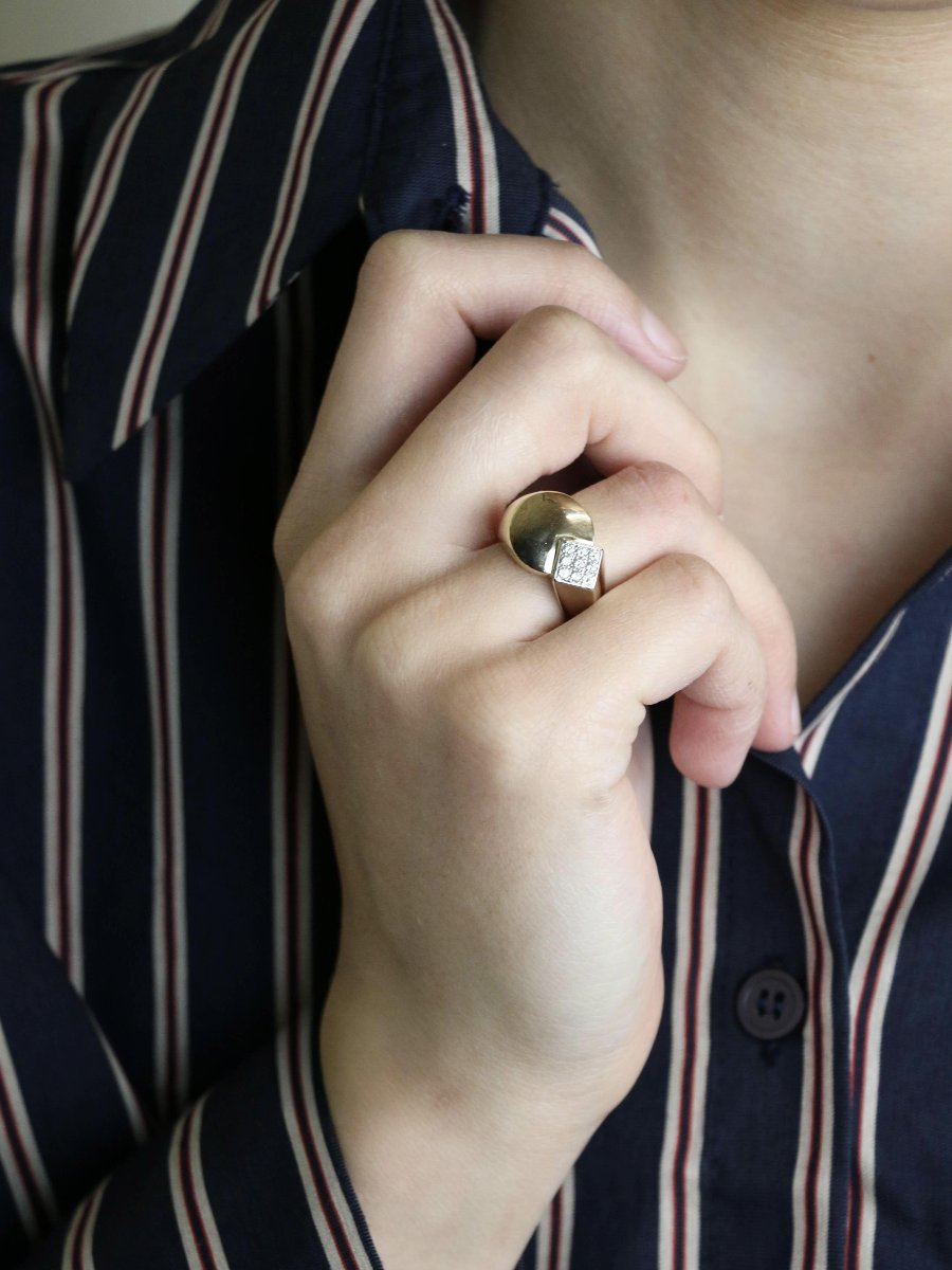 FRED Bague bicolore diamants-photo-2