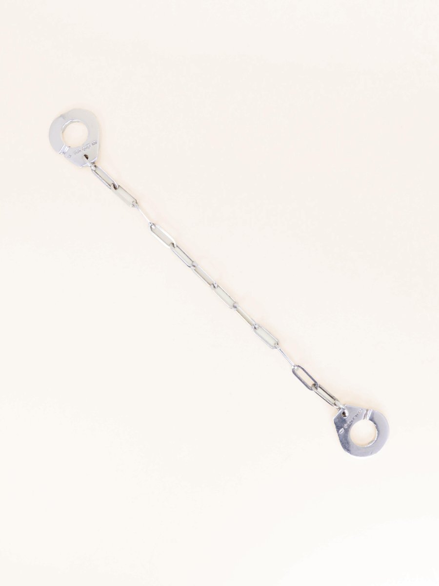 Dinh Van Vintage Silver Cuff Bracelet - Very Large Model-photo-3