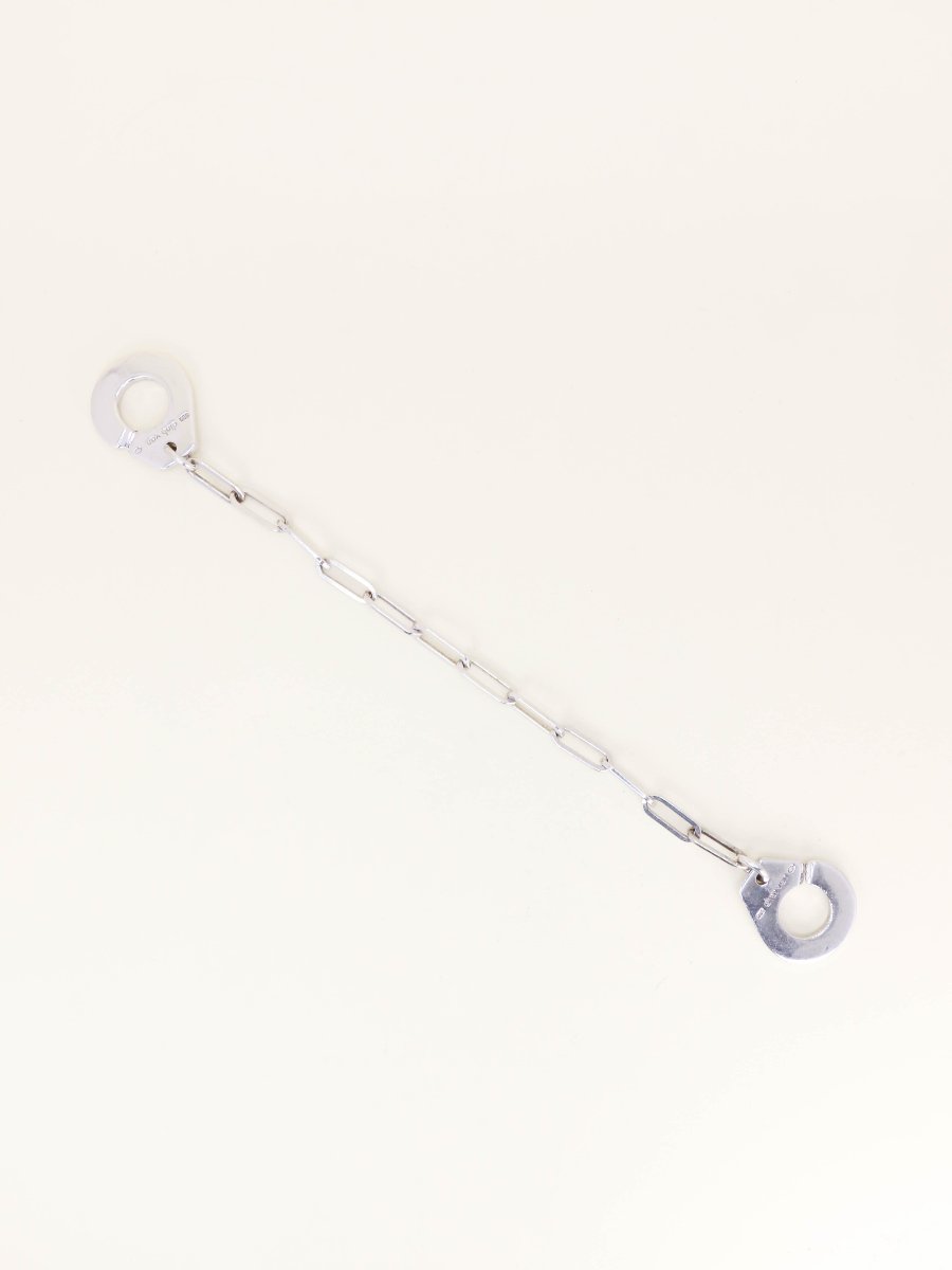 Dinh Van Vintage Silver Cuff Bracelet - Very Large Model-photo-4