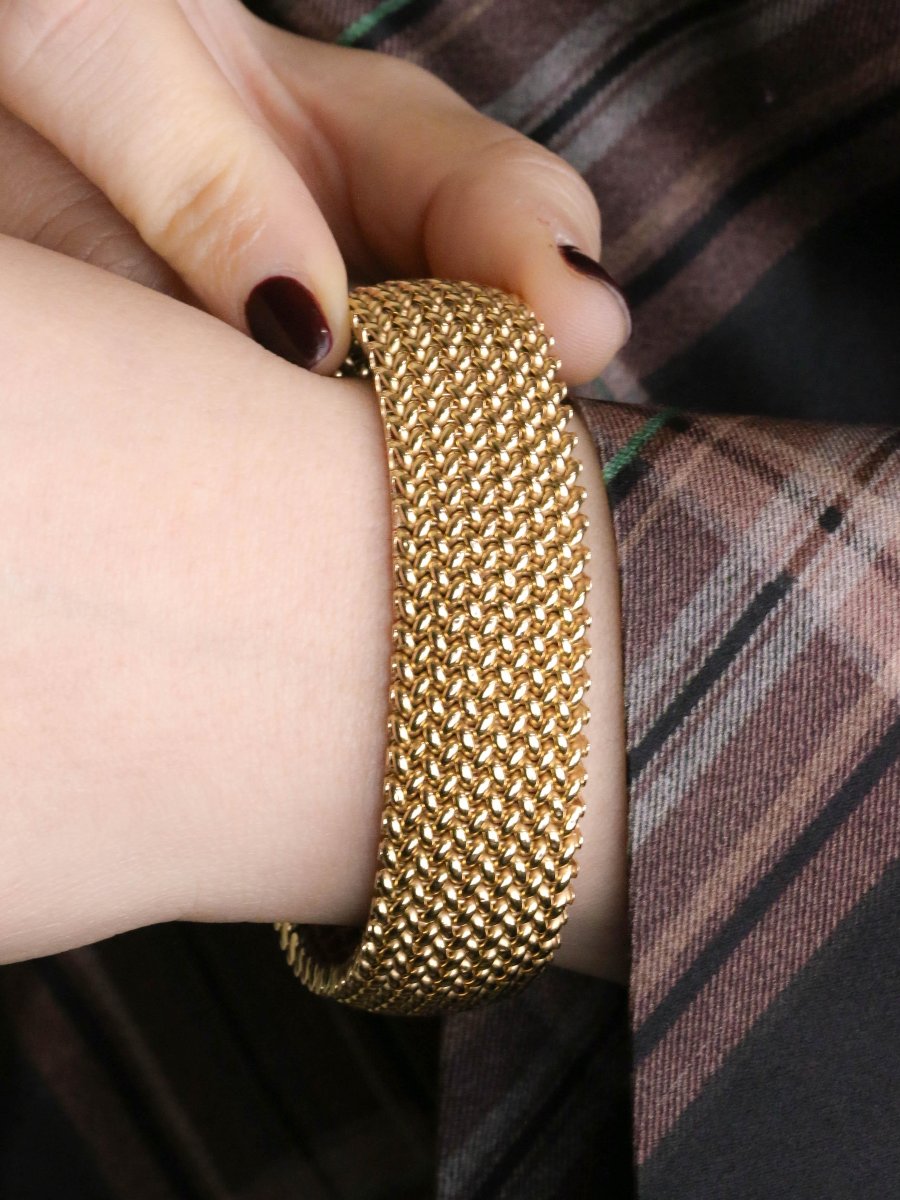 UnoAErre Bracelet maille milanaise or jaune-photo-2