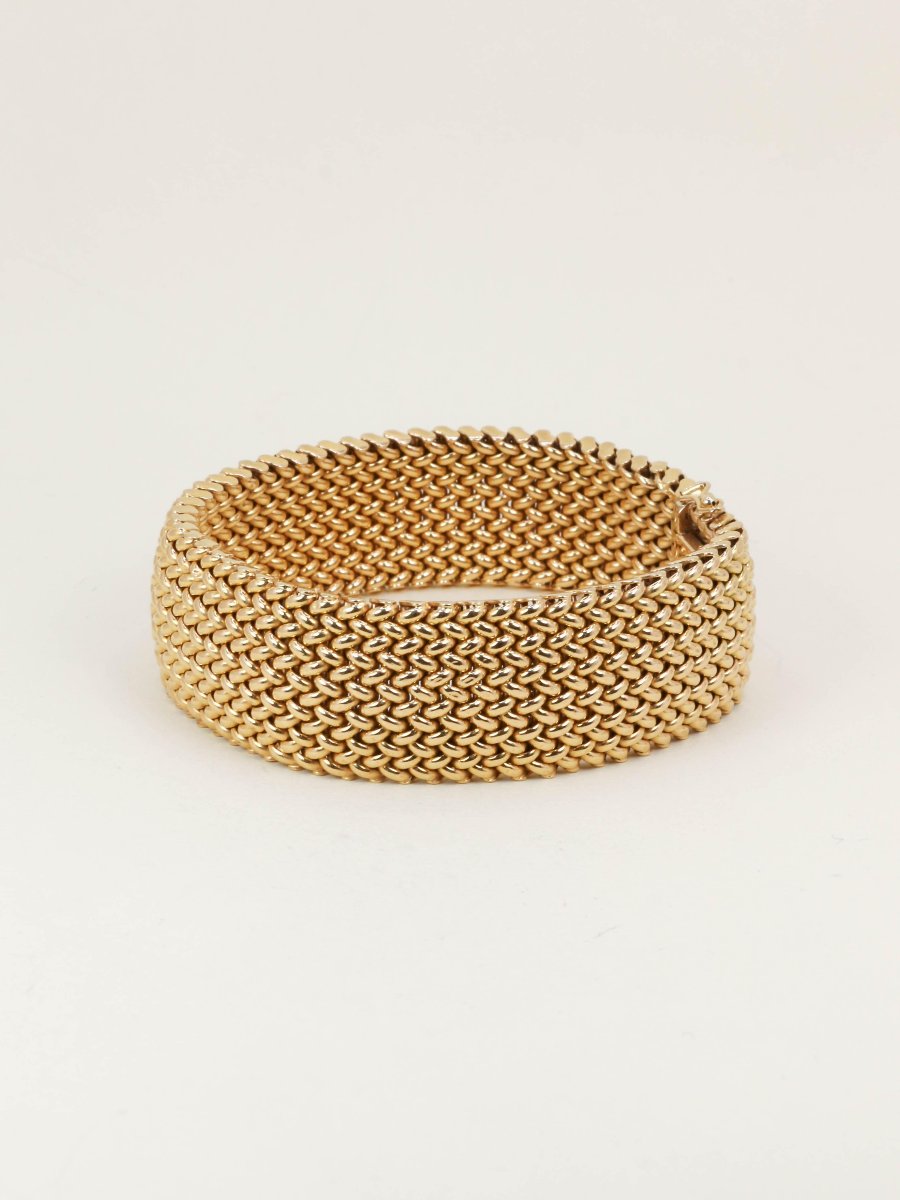 UnoAErre Bracelet maille milanaise or jaune-photo-4