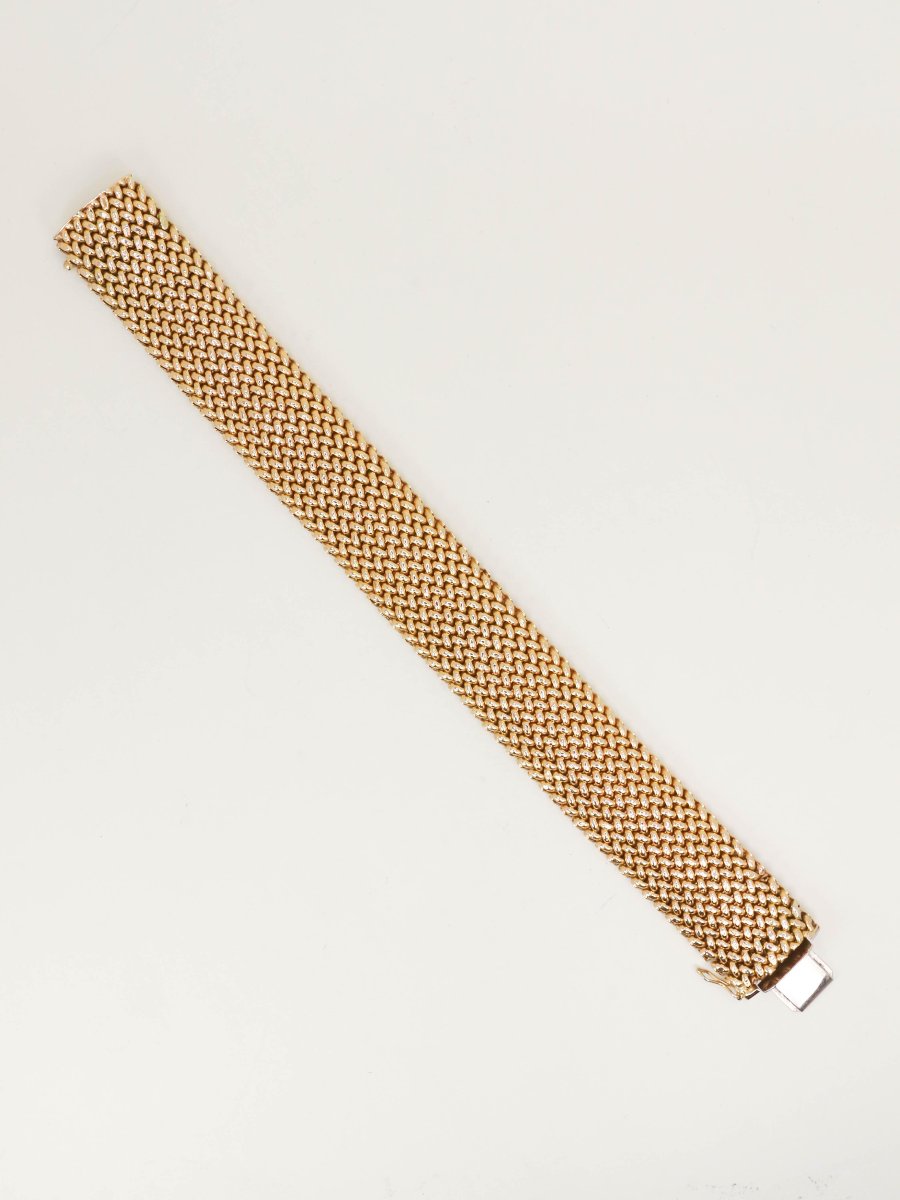 UnoAErre Bracelet maille milanaise or jaune-photo-3