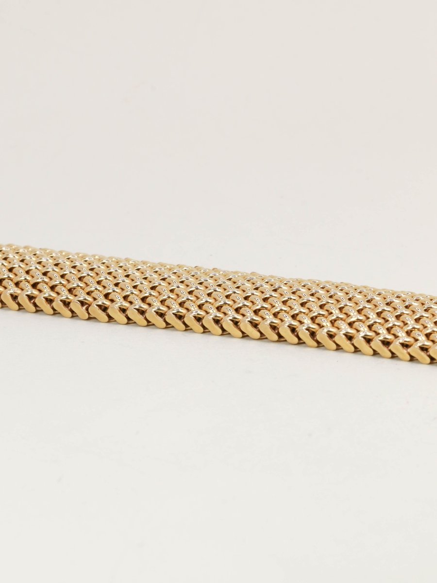 UnoAErre Bracelet maille milanaise or jaune-photo-4
