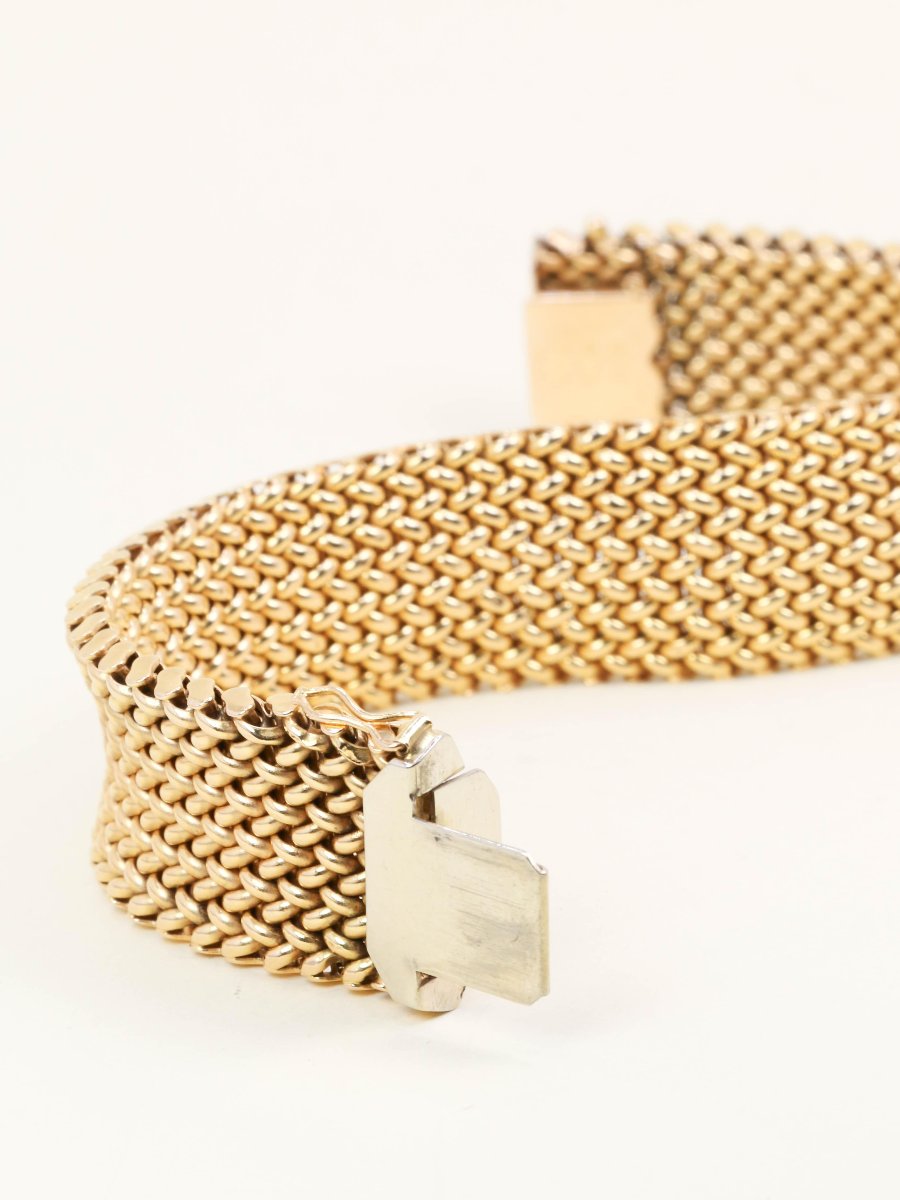 UnoAErre Bracelet maille milanaise or jaune-photo-7