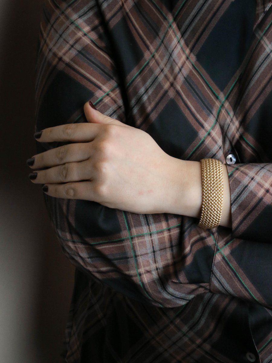 UnoAErre Bracelet maille milanaise or jaune-photo-8