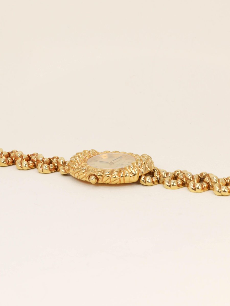 BALENCIAGA Montre vintage or jaune-photo-1