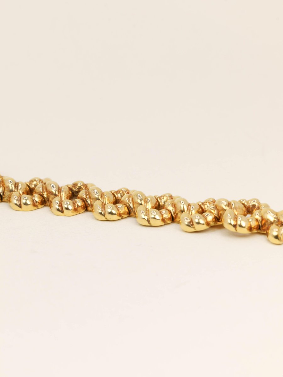 BALENCIAGA Montre vintage or jaune-photo-2