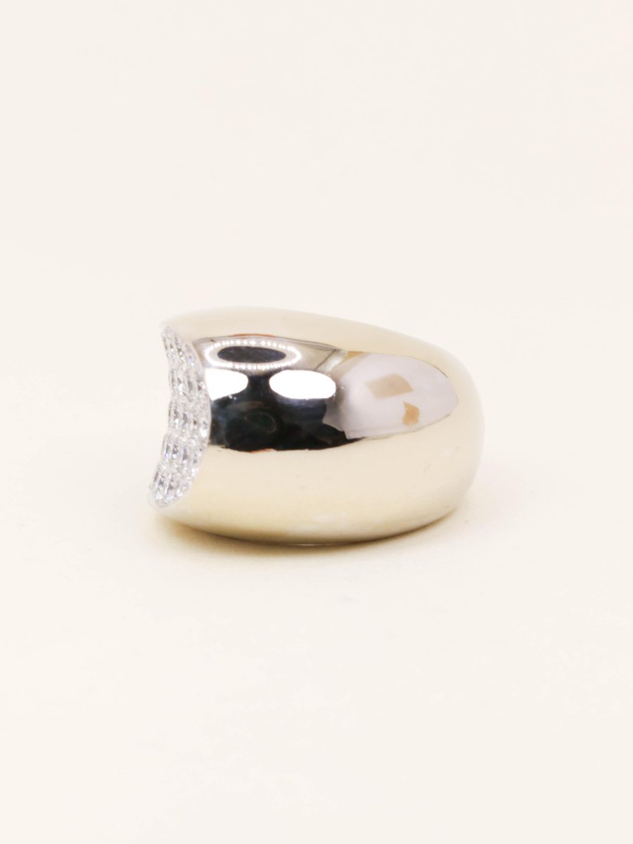 Fred-candy Ring In White Gold With Diamonds-photo-4