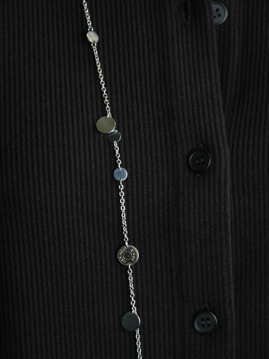 Hermes Ex-libris Lanyard Silver Rose Gold-photo-3