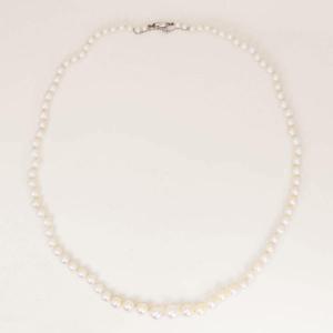 BOUCHERON Collier de perles de culture