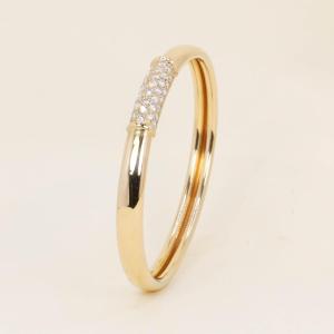 Van Cleef & Arpels Round Philippine Bracelet Yellow Gold Diamonds