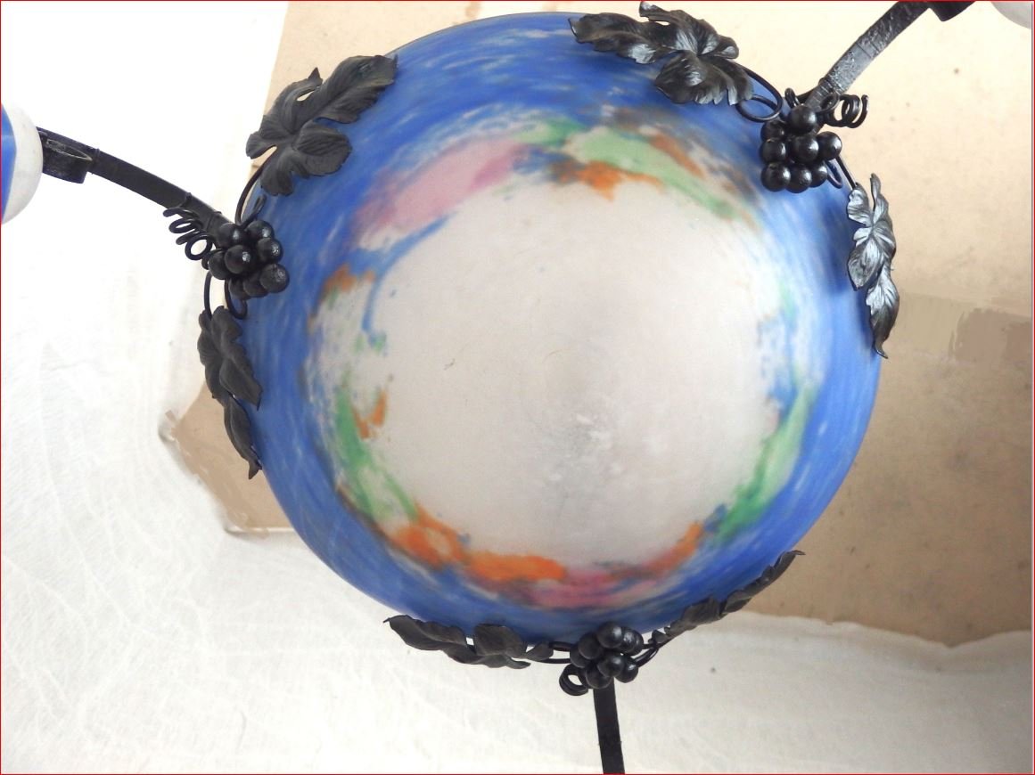 Art Nouveau Chandelier.-photo-1