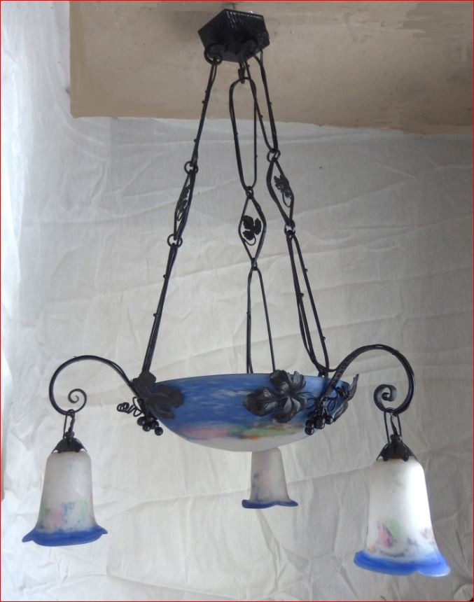 Art Nouveau Chandelier.