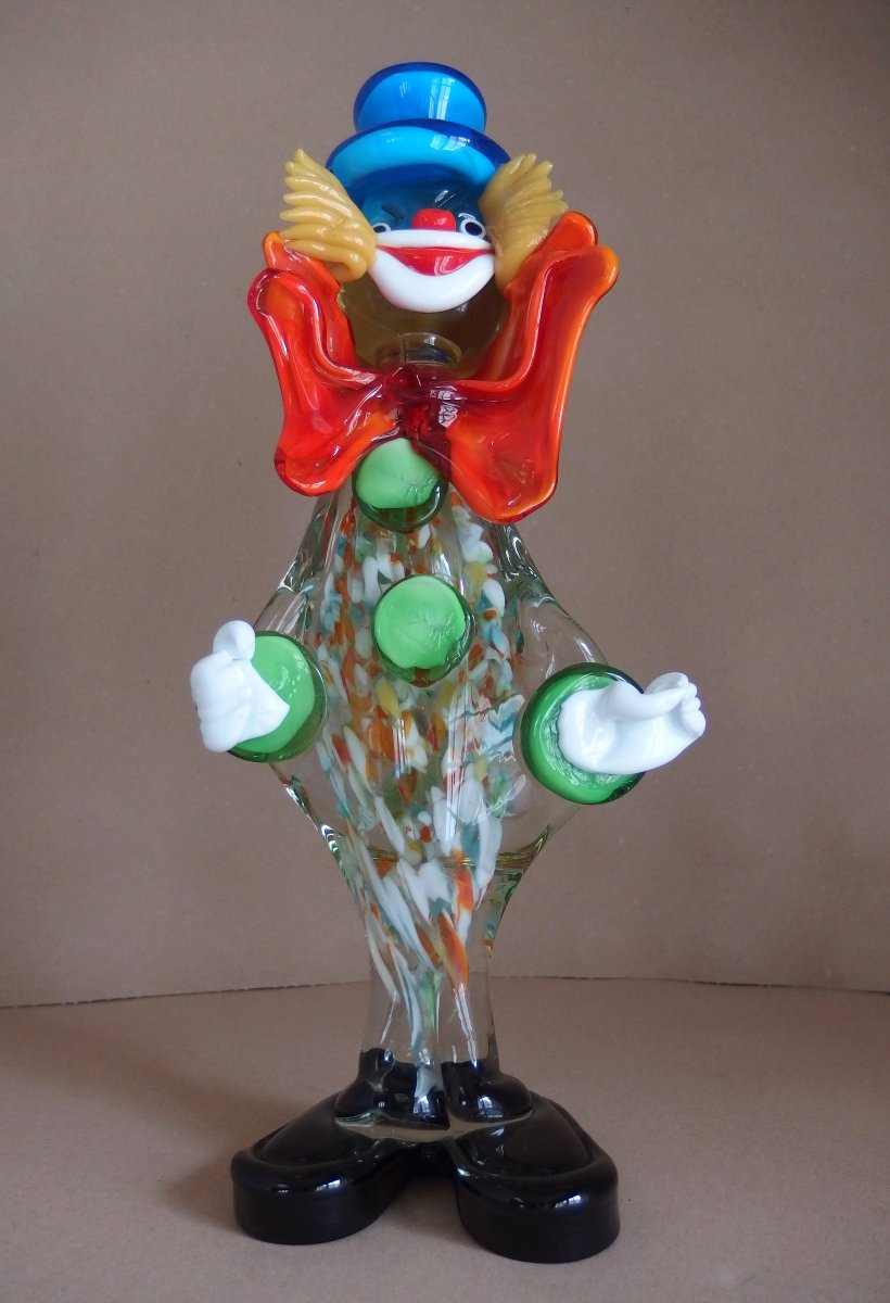 Clown In Colored Glass .-photo-2