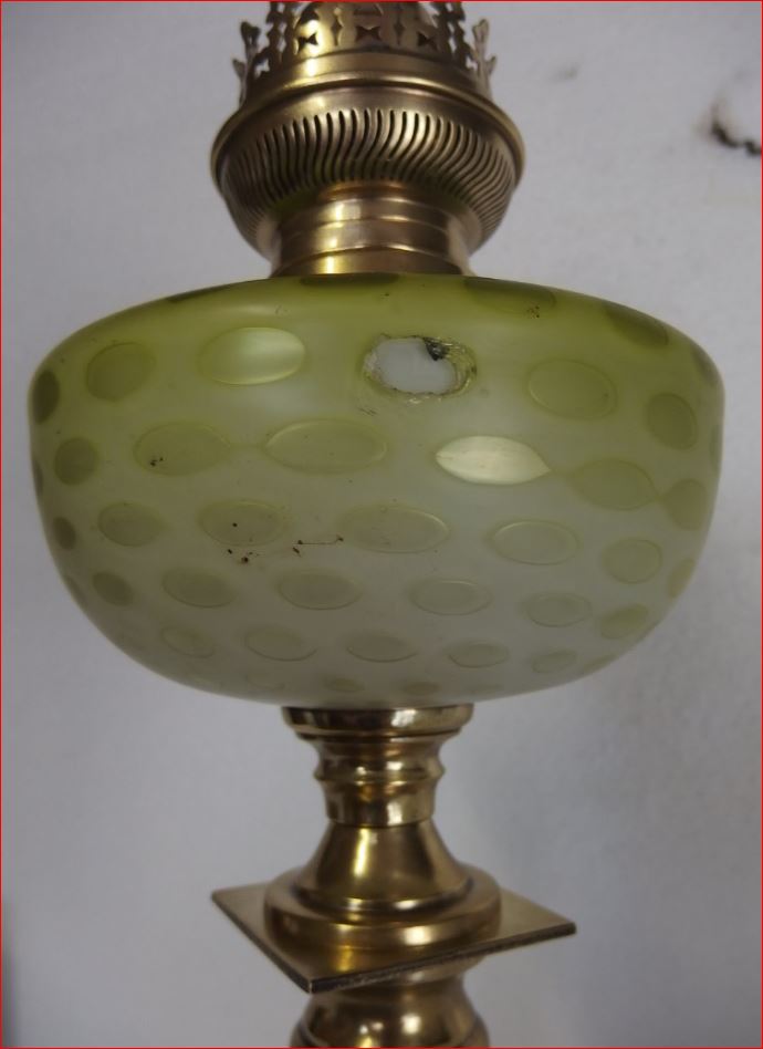 Oil Lamp In Nineteenth Century.-photo-1