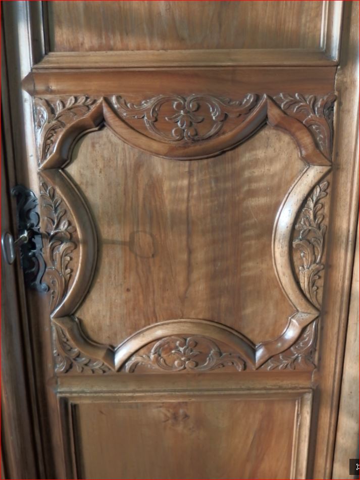 Armoire Lyonnaise En Noyer.-photo-4