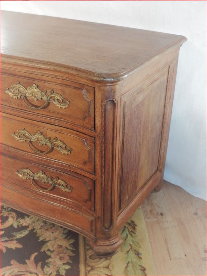 Regency Curved Dresser.-photo-3