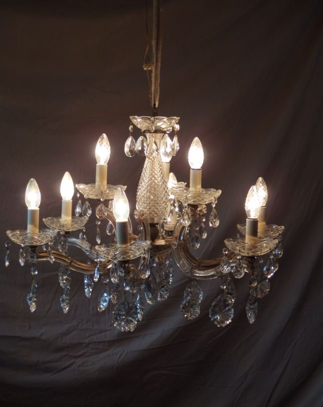 Chandelier And Wall Sconces-photo-4