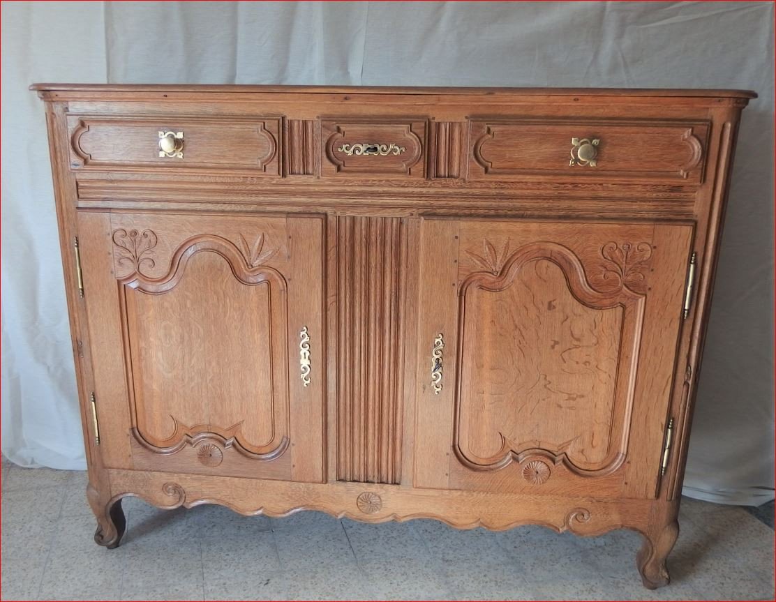 19th Century Oak Buffet.-photo-2