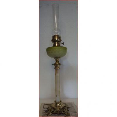 Oil Lamp In Nineteenth Century.