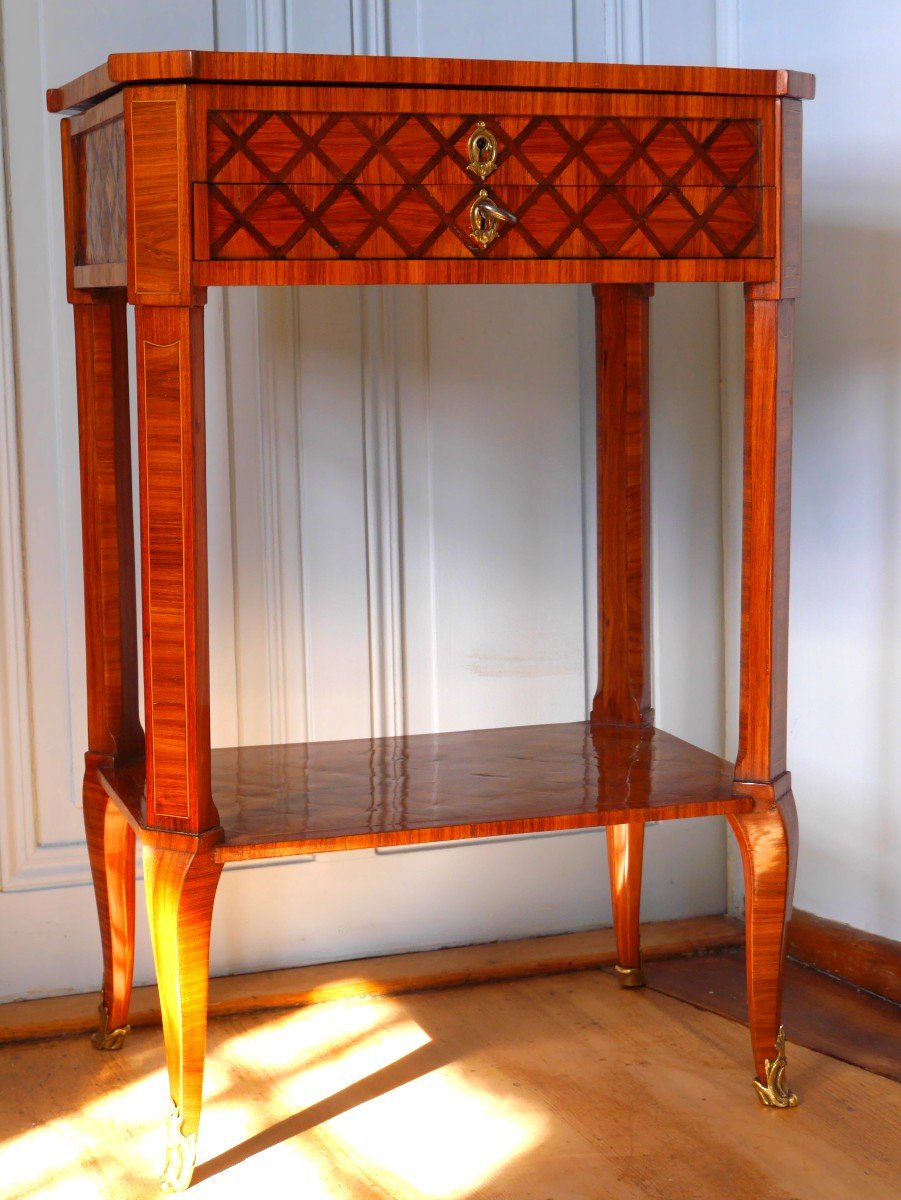 A Louis XV Period Working Table Stamped Dubois, 18th Century