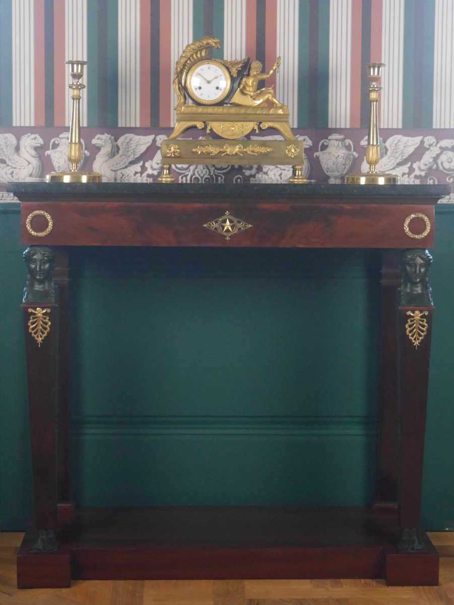 Console d'époque Empire, Début XIXe-photo-1