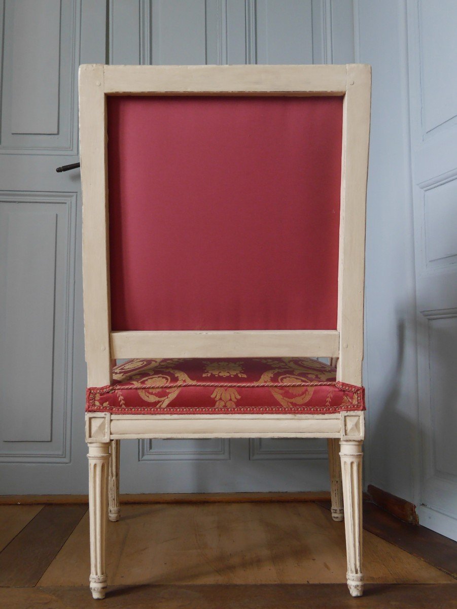 Fauteuil Par Boulard Provenant Du Palais De Fontainebleau-photo-4