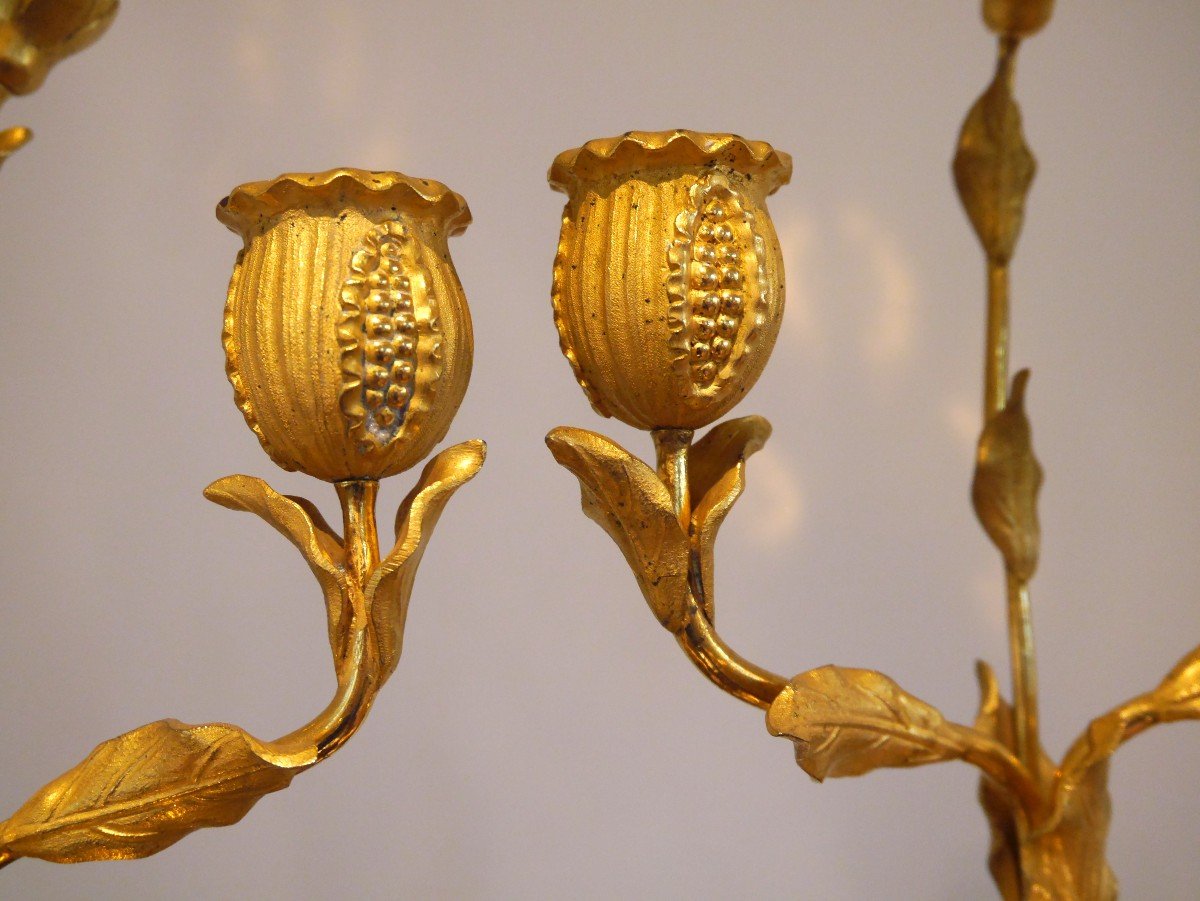 Pair Of Directoire Period Candlesticks, Late 18th Century-photo-4