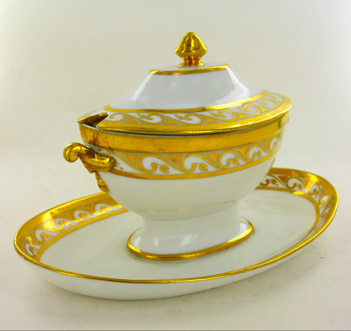 Partie De Service En Porcelaine De Paris , Début XIXe-photo-2