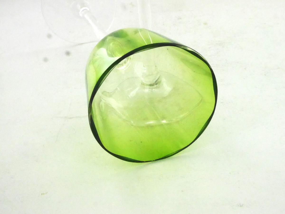 Suite de 7 verres à vin, XXe siècle-photo-3