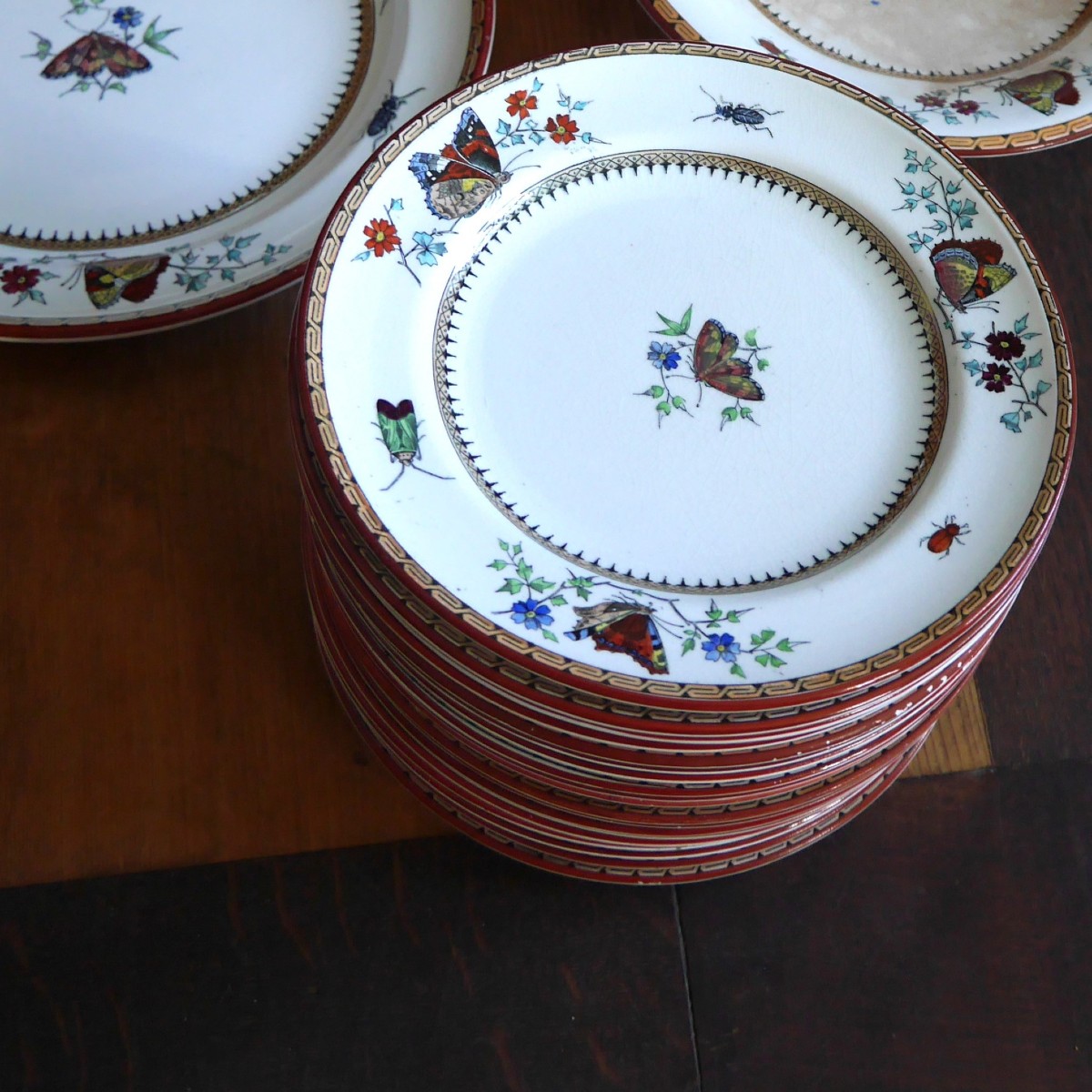 Service en faïence fine de la manufacture Minton, vers 1860-photo-2