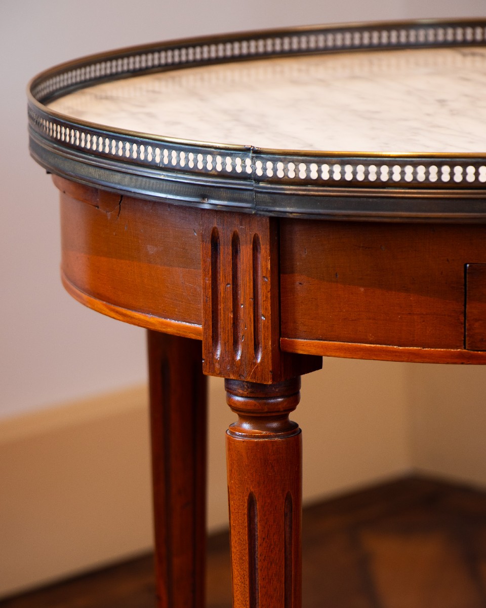 Table bouillotte de style Louis XVI-photo-3