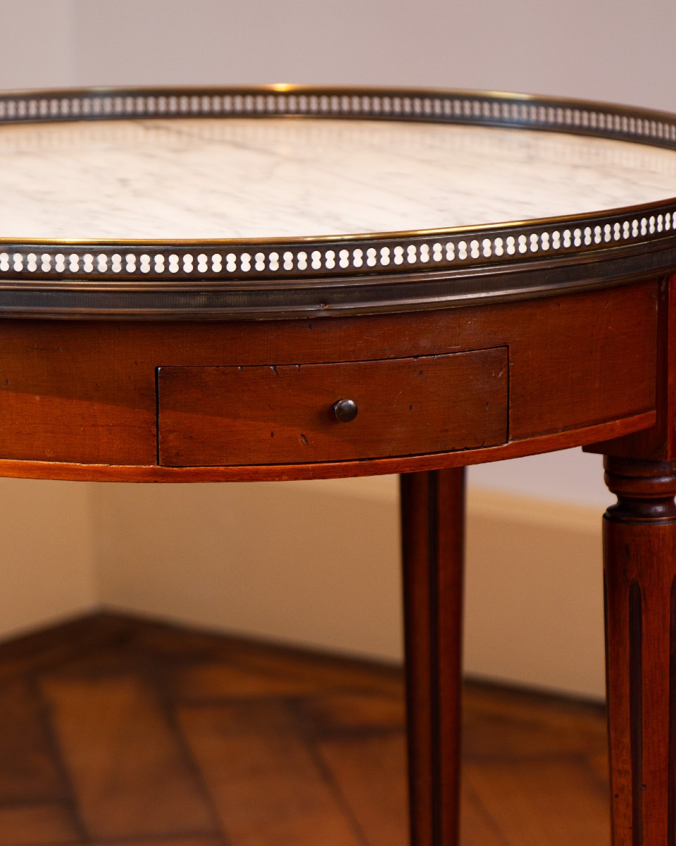 Table bouillotte de style Louis XVI-photo-4