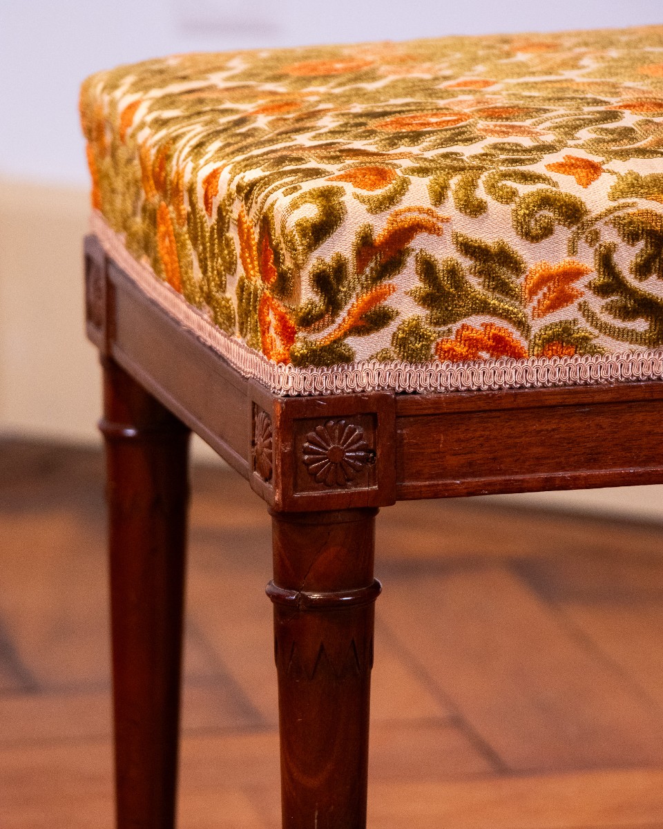 Tabouret Empire par Jacob, début XIXe-photo-2