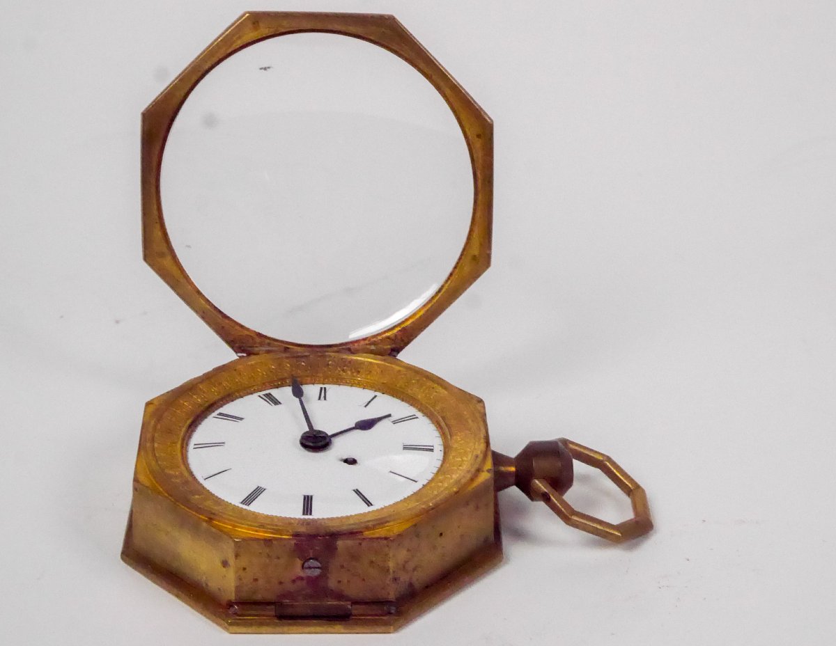 A Carriage Clock, Début 19th Century-photo-2