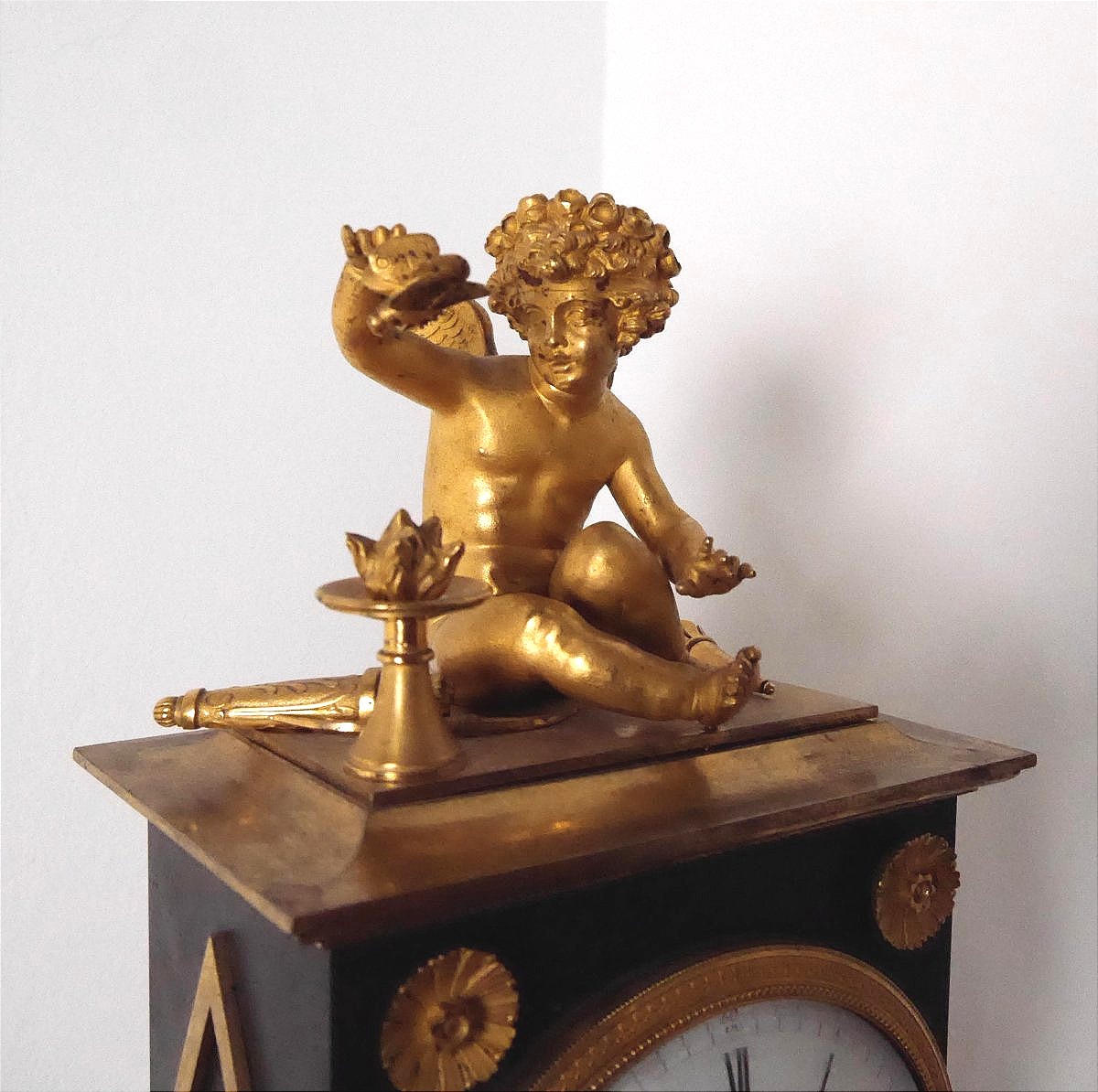 An Empire-period Clock Depicting An Allegory Of Love, Early 19th Century-photo-3