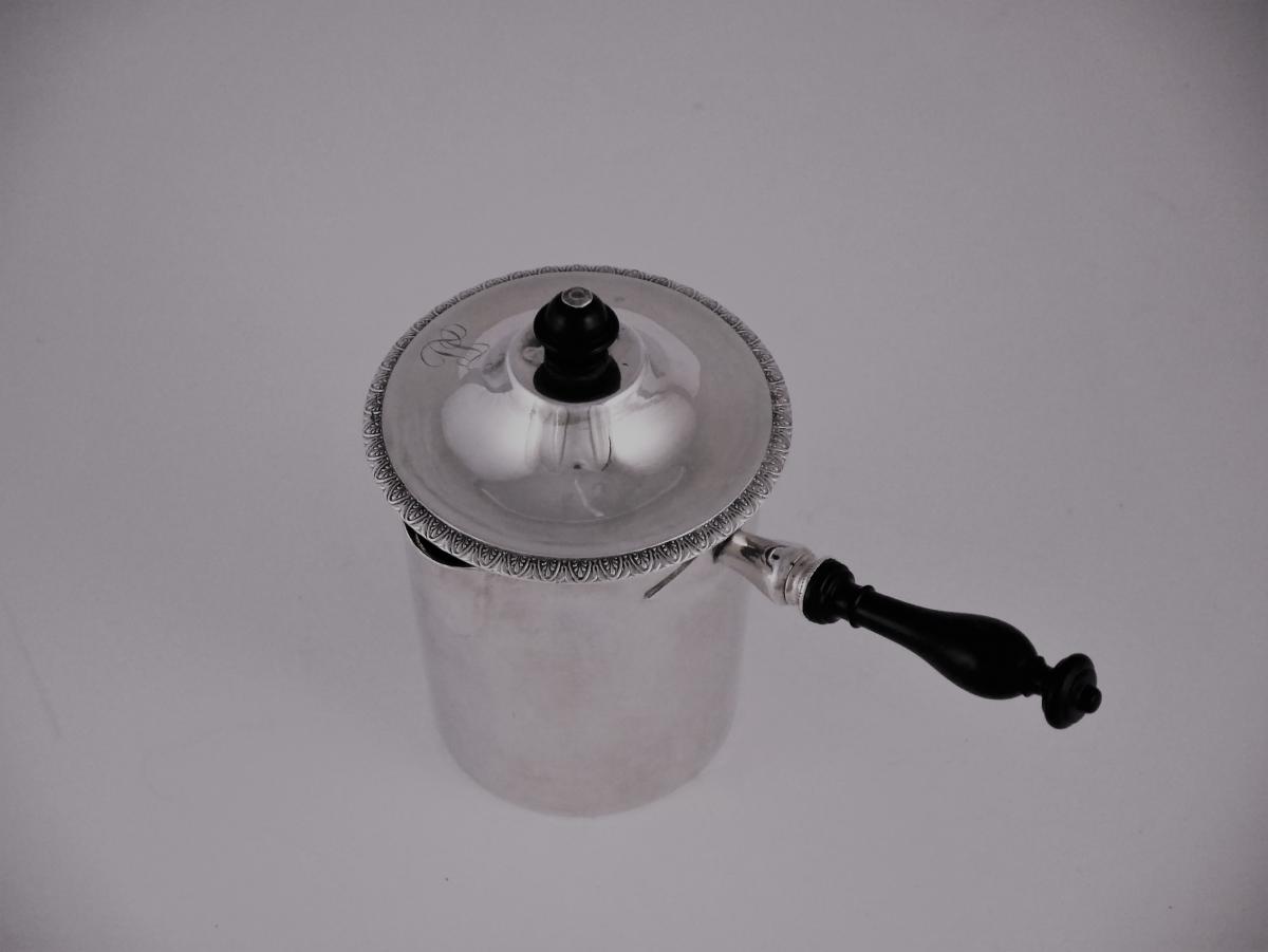 Petite Verseuse De Voyage En Argent d'époque Empire, XIXe