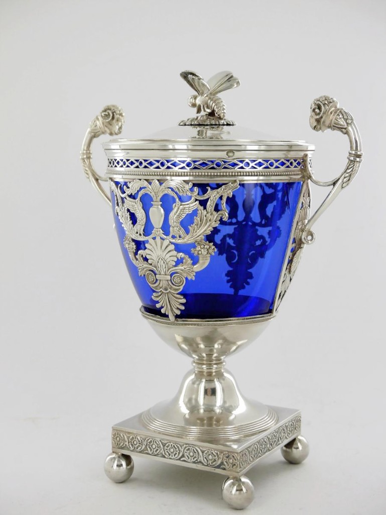 Drageoir In Silver, Empire Period, Early 19th Century-photo-2