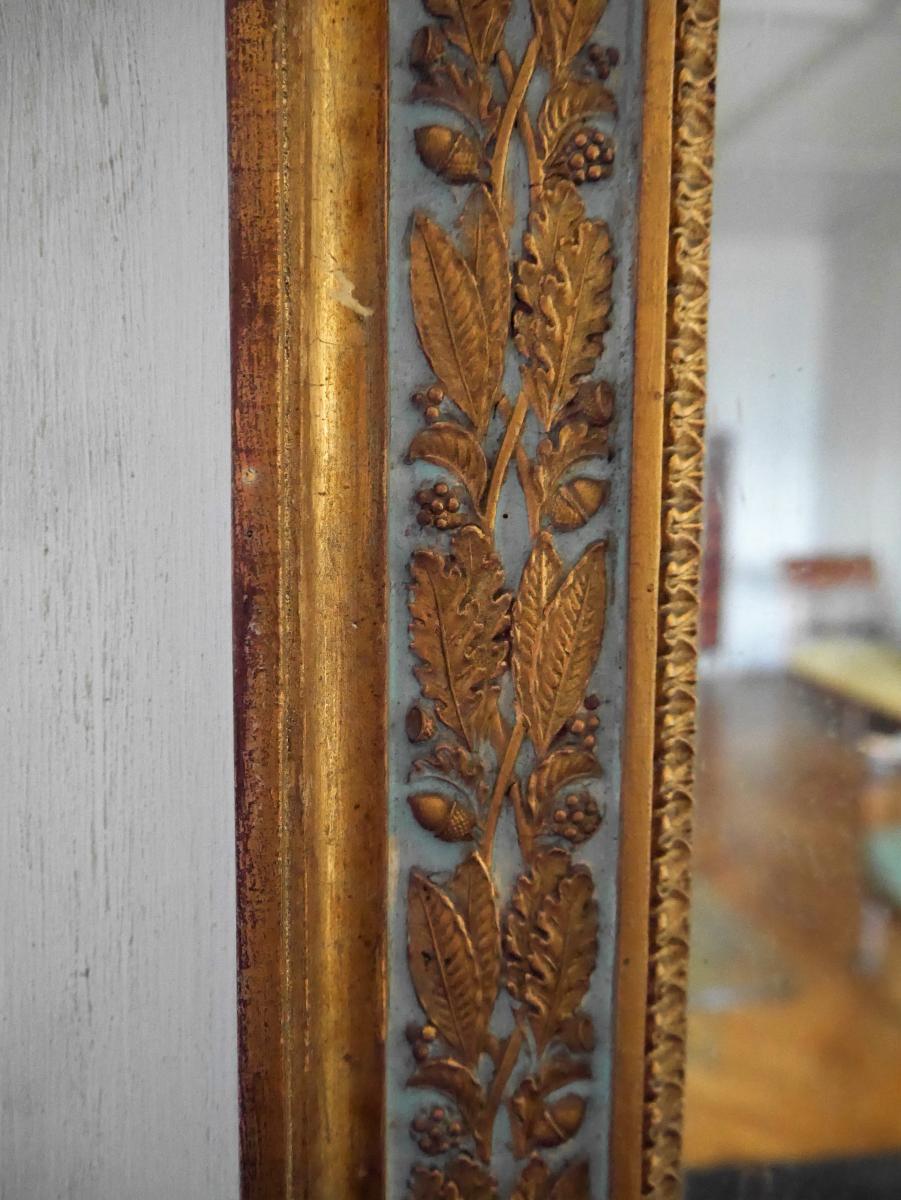 Rare Trumeau d'époque Empire, Début XIXe-photo-3