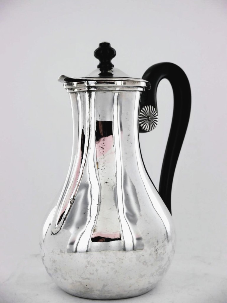 Silver Marabout Jug, 19th Century-photo-3