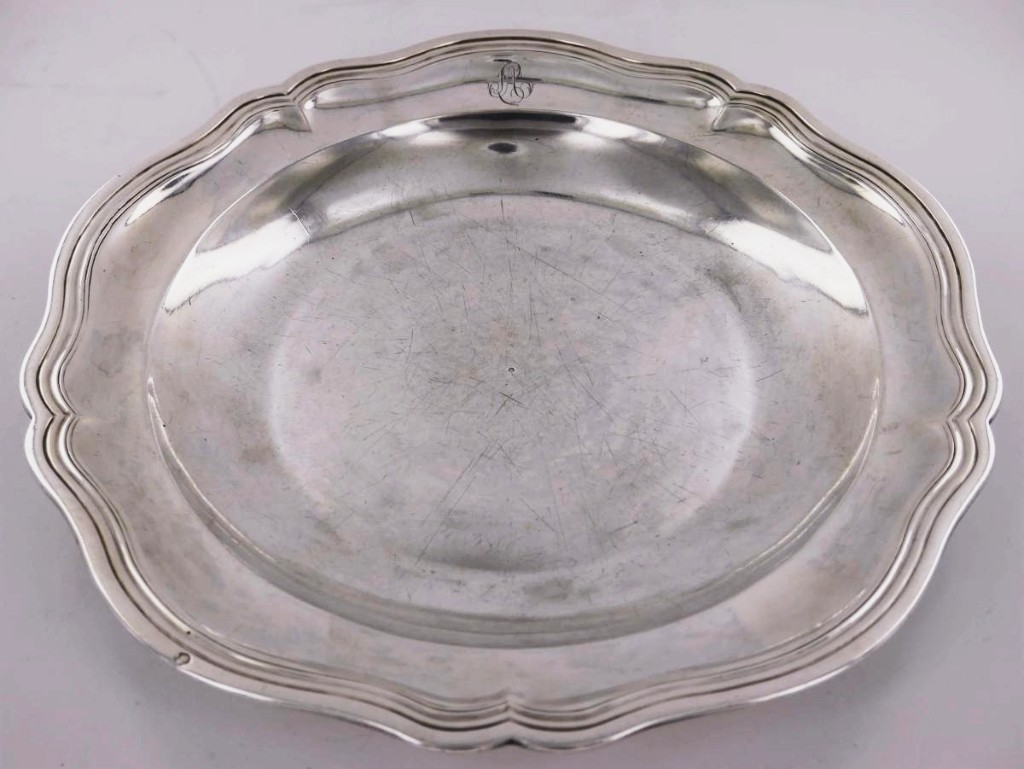 Silver Plate, Louis XV Period, 18th Century