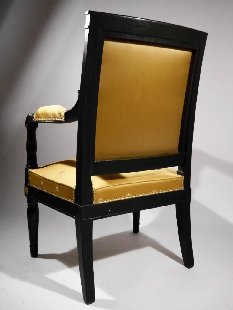 Fauteuil Empire Estampillé Jacob D Rue Meslée, Début XIXe-photo-4