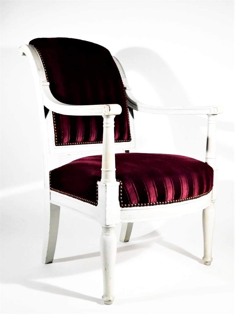 Fauteuil Empire Estampillé Jacob D Rue Meslée, Début XIXe-photo-6
