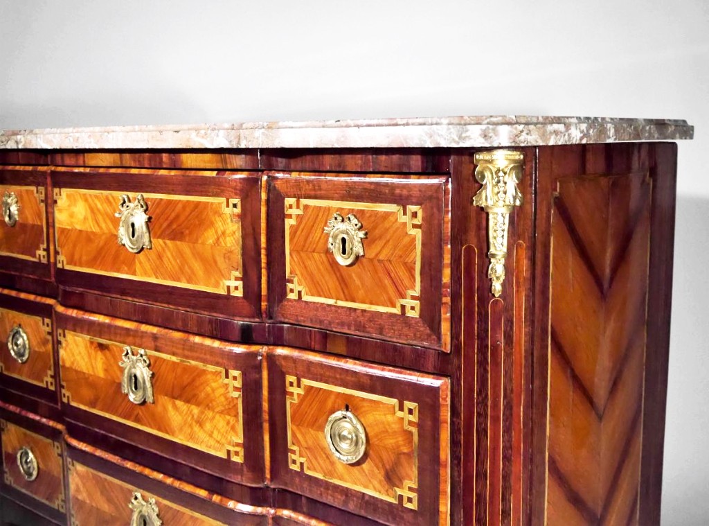 18th Century Transition Chest Of Drawers By J. Stumpff-photo-2