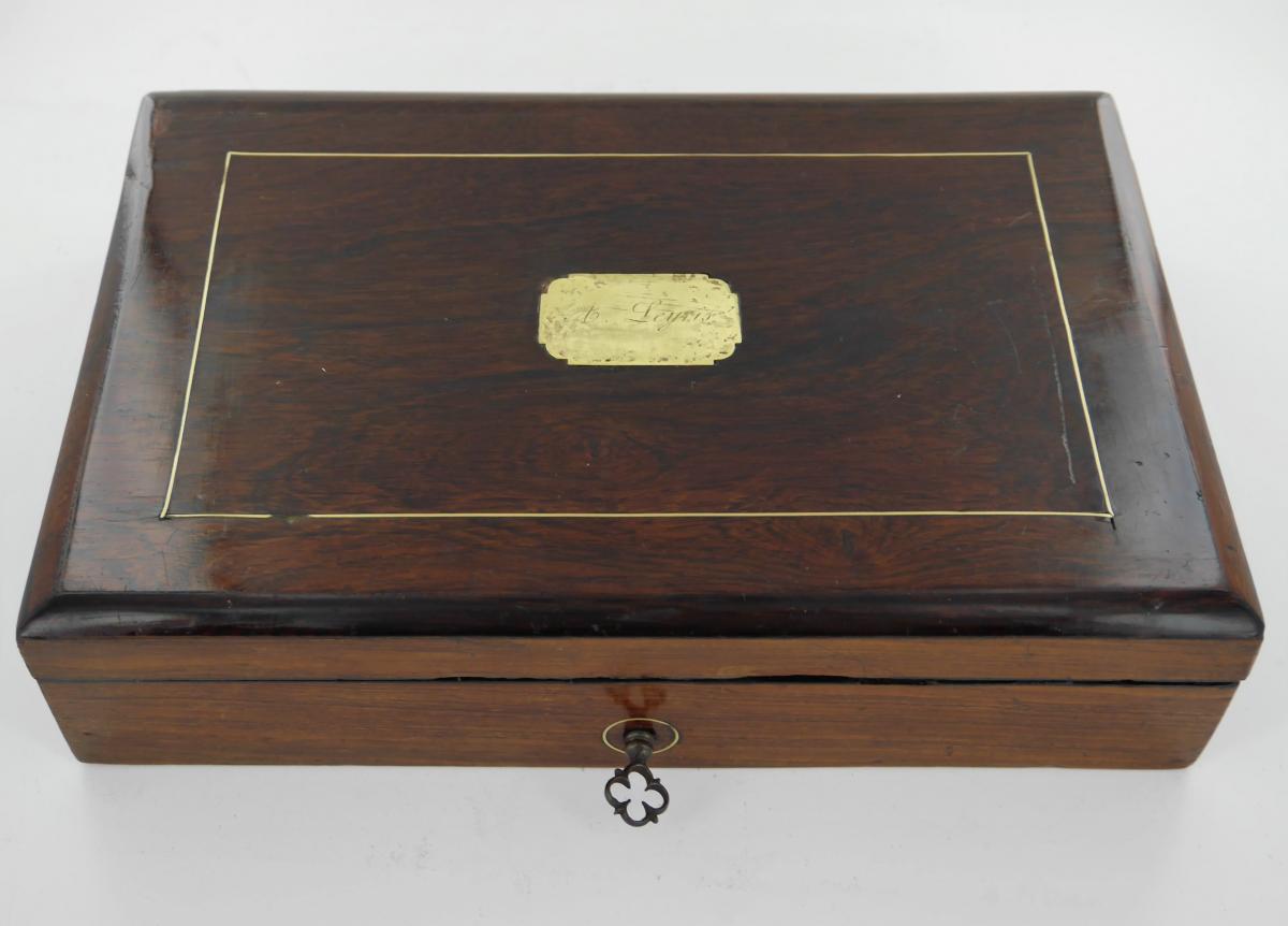 Box Of Architect, Napoleon III, 19th Century-photo-4