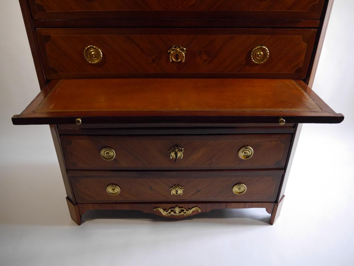 Louis XVI Chiffonnier By Jacques Bircklé, 18th Century-photo-2
