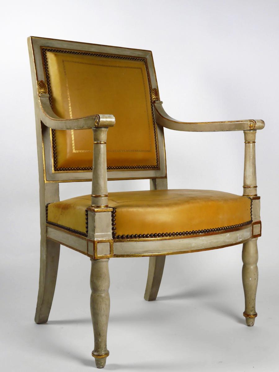 An Empire Armchair From The Palace Of Compiegne, By Jacob, Early 19th Century