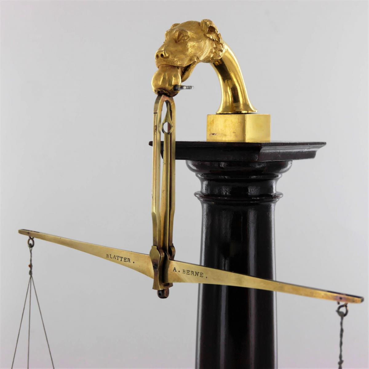 Balance De Changeur d'époque Empire, Début XIXe-photo-2